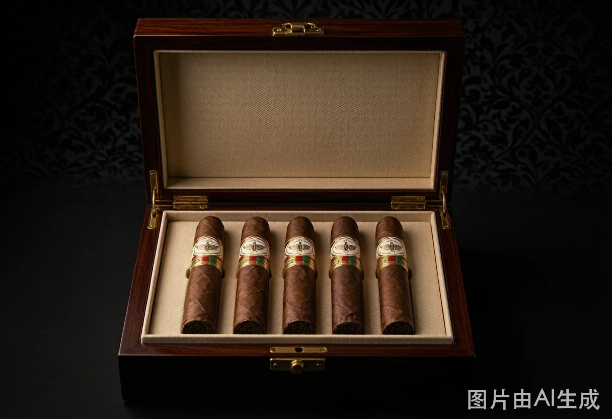 Finished cigar gift box